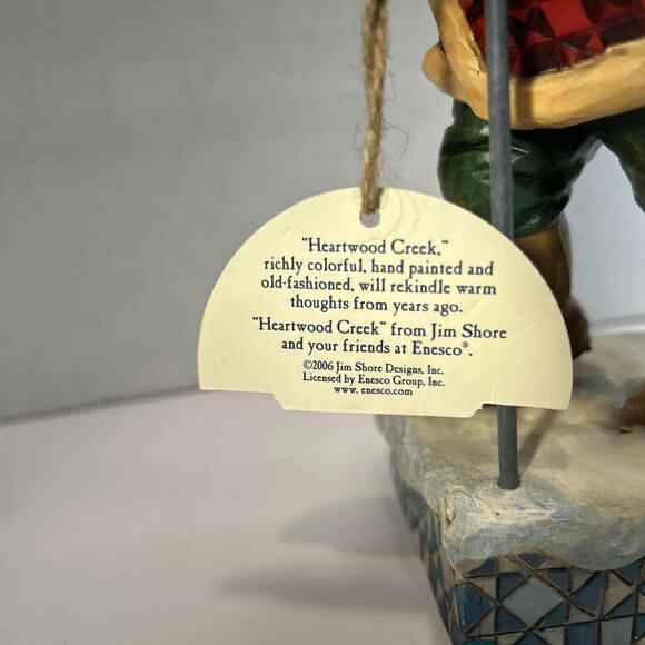 Jim Shore Heartwood Creek Christmas Traveler Santa Figurine 2006 #4008107 - Picture 7 of 9